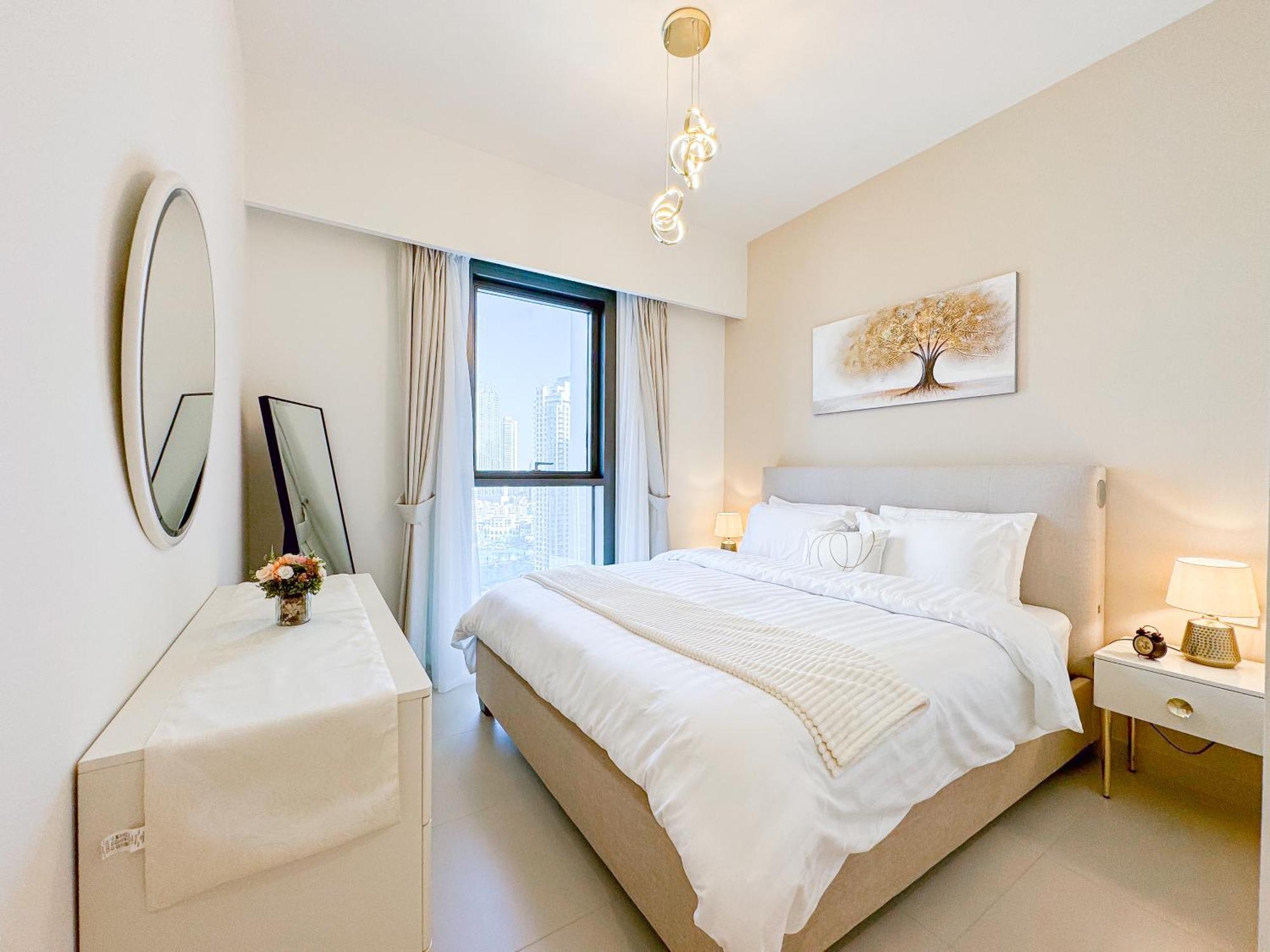 In First Class At Downtown By 2nd Home, - 2br - Burj Khalifa View Apartment *
