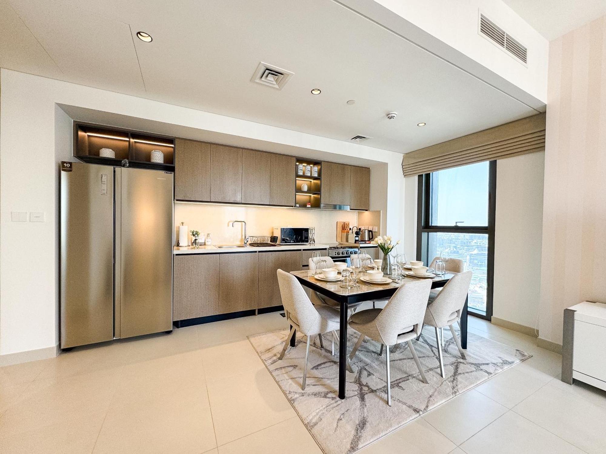 Apartment In First Class At Downtown By 2nd Home, - 2br - Burj Khalifa View