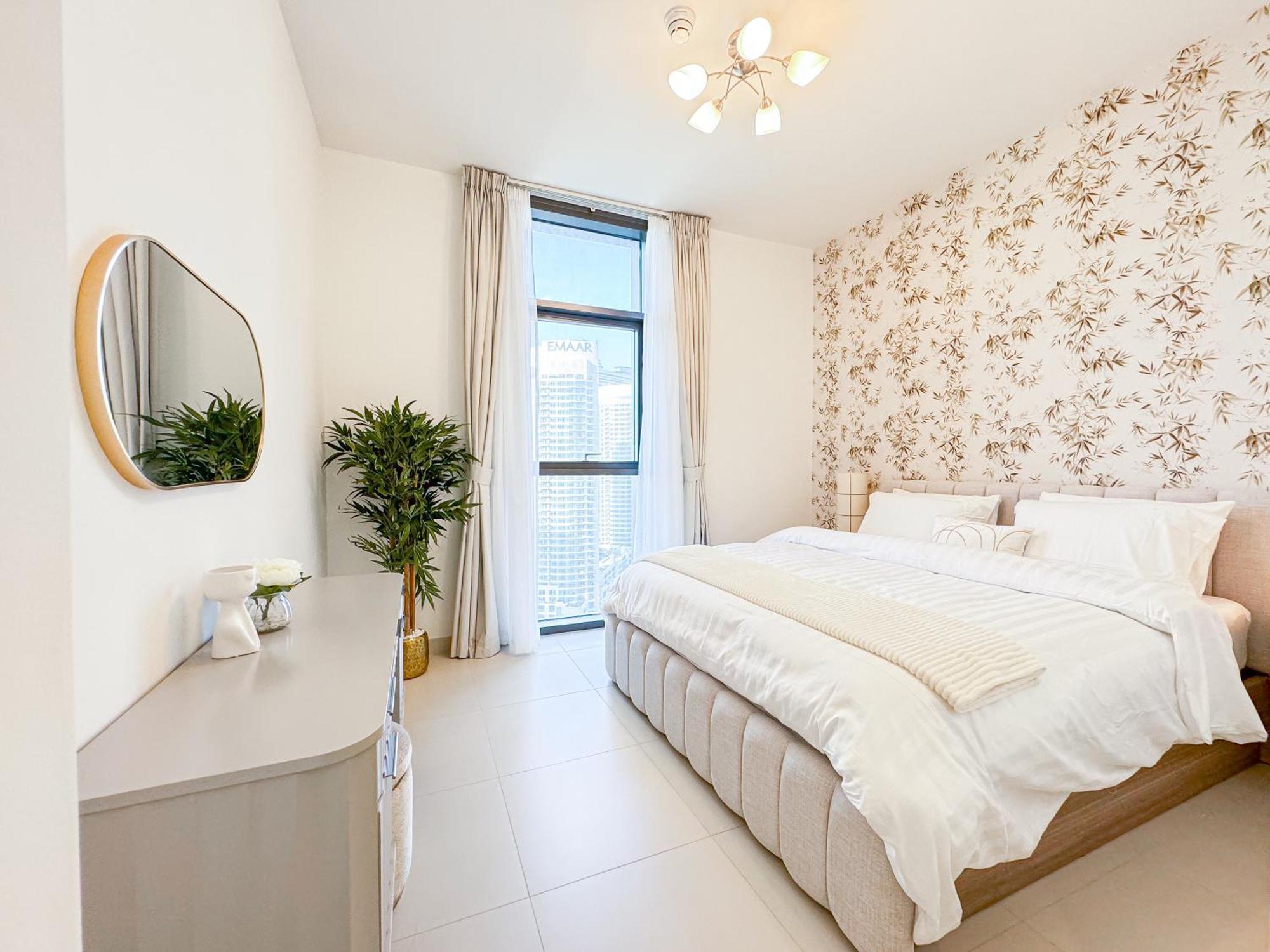 In First Class At Downtown By 2nd Home, - 2br - Burj Khalifa View * Dubai